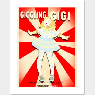 Giggling Gigi Posters and Art